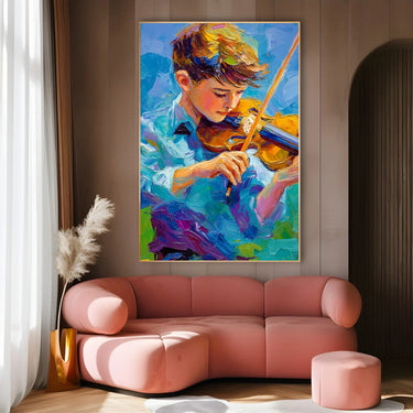 Quadro Stampa su Tela Emozione Estesa - CupidoDesign