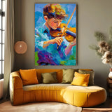 Quadro Stampa su Tela Emozione Estesa - CupidoDesign