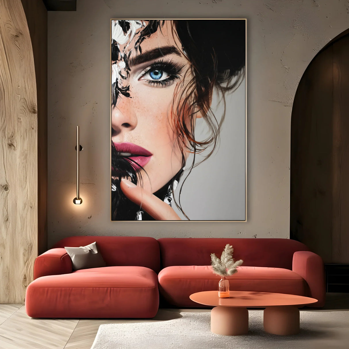 Quadro Stampa su Tela Emozione Nascosta - CupidoDesign