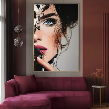 Quadro Stampa su Tela Emozione Nascosta - CupidoDesign