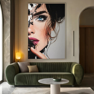 Quadro Stampa su Tela Emozione Nascosta - CupidoDesign