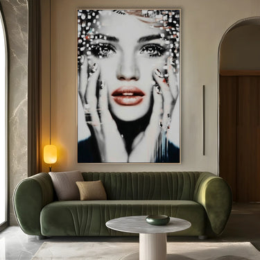 Quadro Stampa su Tela Emozione Vivida - CupidoDesign