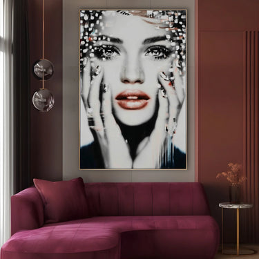 Quadro Stampa su Tela Emozione Vivida - CupidoDesign