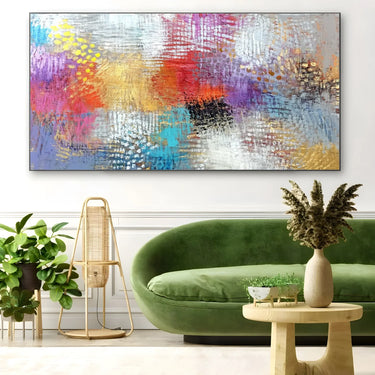 Quadro Stampa su Tela Energia Calda - CupidoDesign