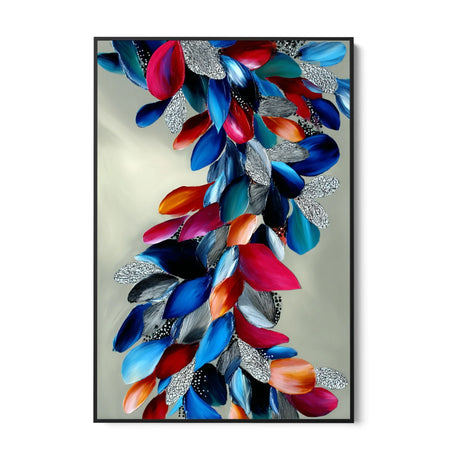 Quadro Stampa su Tela Energia Verticale - CupidoDesign