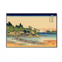 Quadro Stampa su Tela Enoshima nella provincia di Sagami, Katsushika Hokusai - CupidoDesign