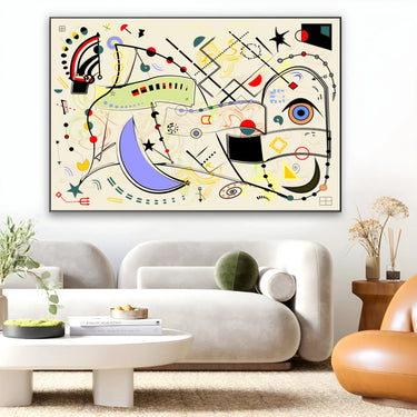 Quadro Stampa su Tela Equilibrio Cosmico - CupidoDesign