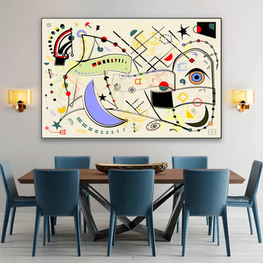 Quadro Stampa su Tela Equilibrio Cosmico - CupidoDesign