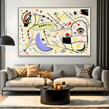 Quadro Stampa su Tela Equilibrio Cosmico - CupidoDesign