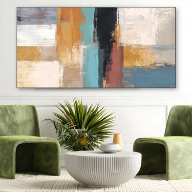 Quadro Stampa su Tela Equilibrio Scomposto - CupidoDesign