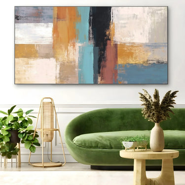 Quadro Stampa su Tela Equilibrio Scomposto - CupidoDesign