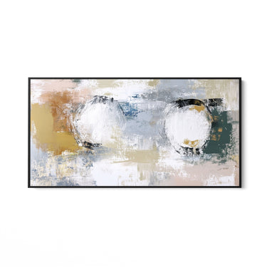 Quadro Stampa su Tela Equilibrio Tondo - CupidoDesign
