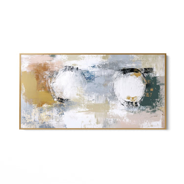 Quadro Stampa su Tela Equilibrio Tondo - CupidoDesign