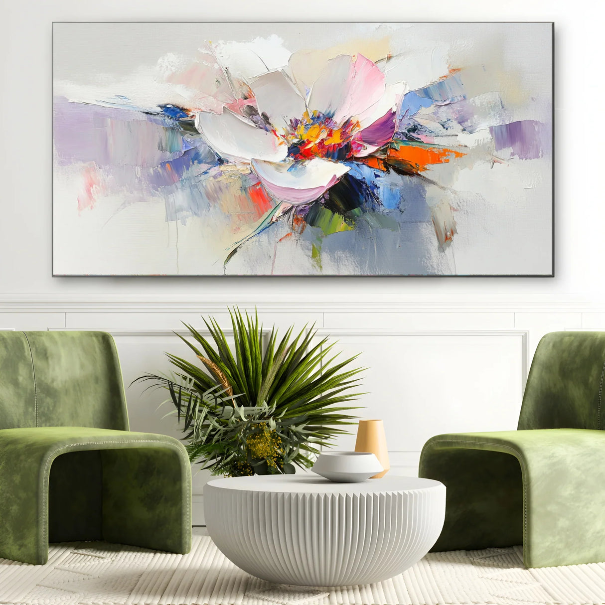 Quadro Stampa su Tela Esplosione Gentile - CupidoDesign