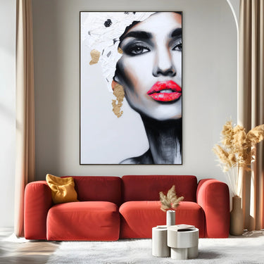 Quadro Stampa su Tela Esplosione Tinta - CupidoDesign