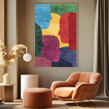 Quadro Stampa su Tela Esplosione Umana - CupidoDesign