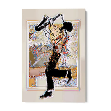 Quadro Stampa su Tela Esplosione di Note - CupidoDesign