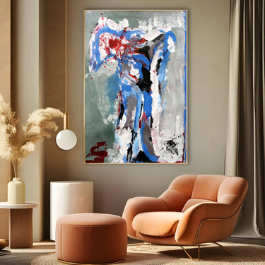 Quadro Stampa su Tela Esplosione di Silenzio - CupidoDesign