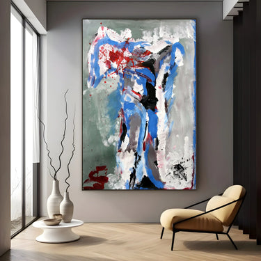 Quadro Stampa su Tela Esplosione di Silenzio - CupidoDesign