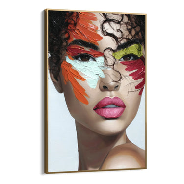 Quadro Stampa su Tela Espressione Dipinta - CupidoDesign
