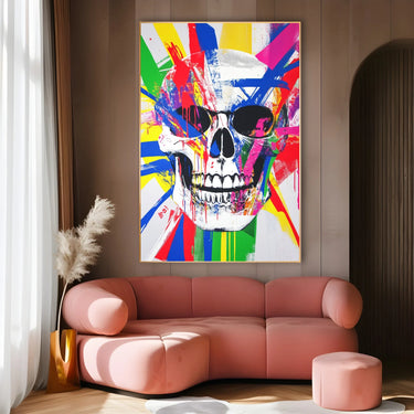 Quadro Stampa su Tela Espressione Ossea - CupidoDesign