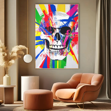 Quadro Stampa su Tela Espressione Ossea - CupidoDesign