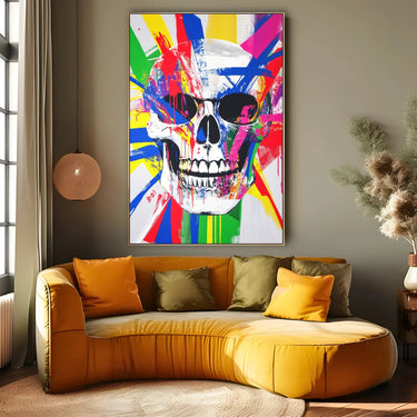 Quadro Stampa su Tela Espressione Ossea - CupidoDesign