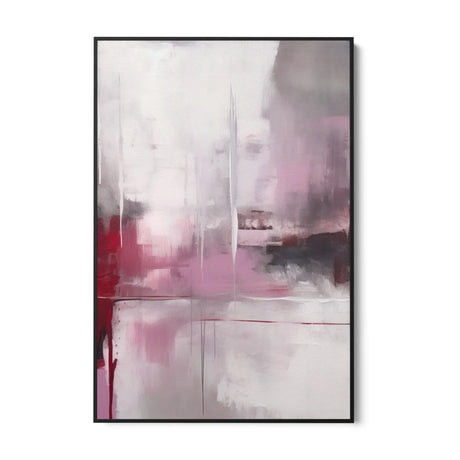 Quadro Stampa su Tela Espressione Violetta - CupidoDesign