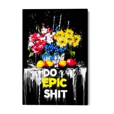 Quadro Stampa su Tela Espressivo - CupidoDesign