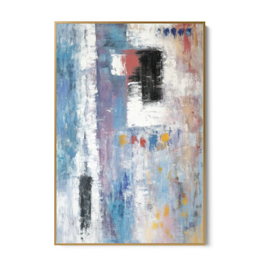 Quadro Stampa su Tela Essenza Blu - CupidoDesign
