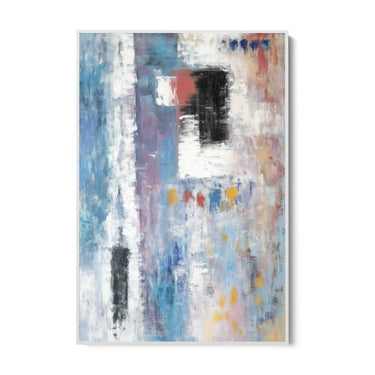 Quadro Stampa su Tela Essenza Blu - CupidoDesign