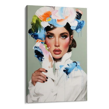 Quadro Stampa su Tela Guance Rosse - CupidoDesign