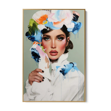 Quadro Stampa su Tela Guance Rosse - CupidoDesign