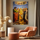 Quadro Stampa su Tela Estasi di Santa Cecilia, Raffaello Sanzio - CupidoDesign