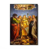 Quadro Stampa su Tela Estasi di Santa Cecilia, Raffaello Sanzio - CupidoDesign