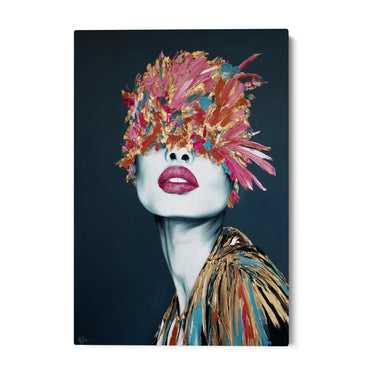 Quadro Stampa su Tela Eterea in Fiore - CupidoDesign