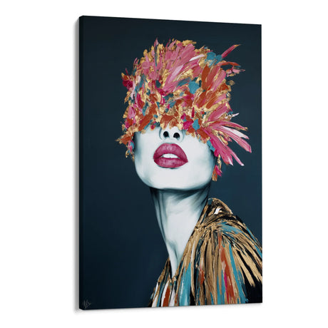 Quadro Stampa su Tela Eterea in Fiore - CupidoDesign