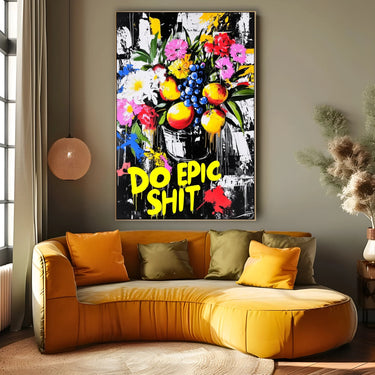 Quadro Stampa su Tela Fai Meraviglia - CupidoDesign
