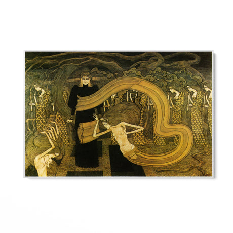 Quadro Stampa su Tela Fatalità, Jan Toorop - CupidoDesign