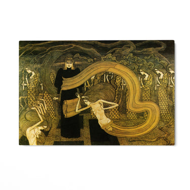 Quadro Stampa su Tela Fatalità, Jan Toorop - CupidoDesign