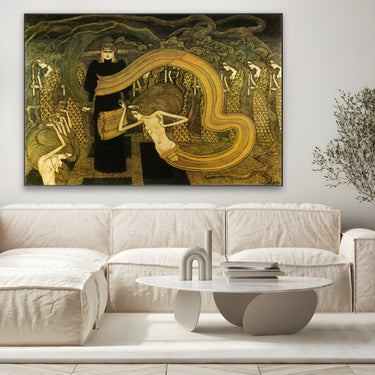 Quadro Stampa su Tela Fatalità, Jan Toorop - CupidoDesign