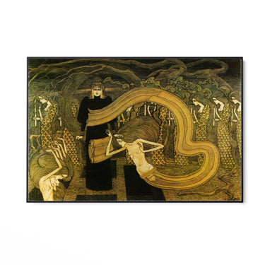 Quadro Stampa su Tela Fatalità, Jan Toorop - CupidoDesign