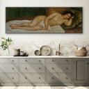 Quadro Stampa su Tela Femme nue couchée, Pierre Auguste Renoir - CupidoDesign