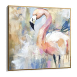 Quadro Stampa su Tela Fenicottero Sognante - CupidoDesign