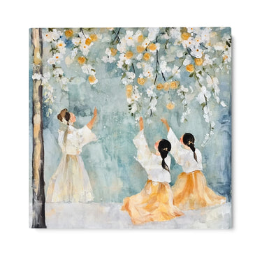 Quadro Stampa su Tela Festa dei Petali - CupidoDesign