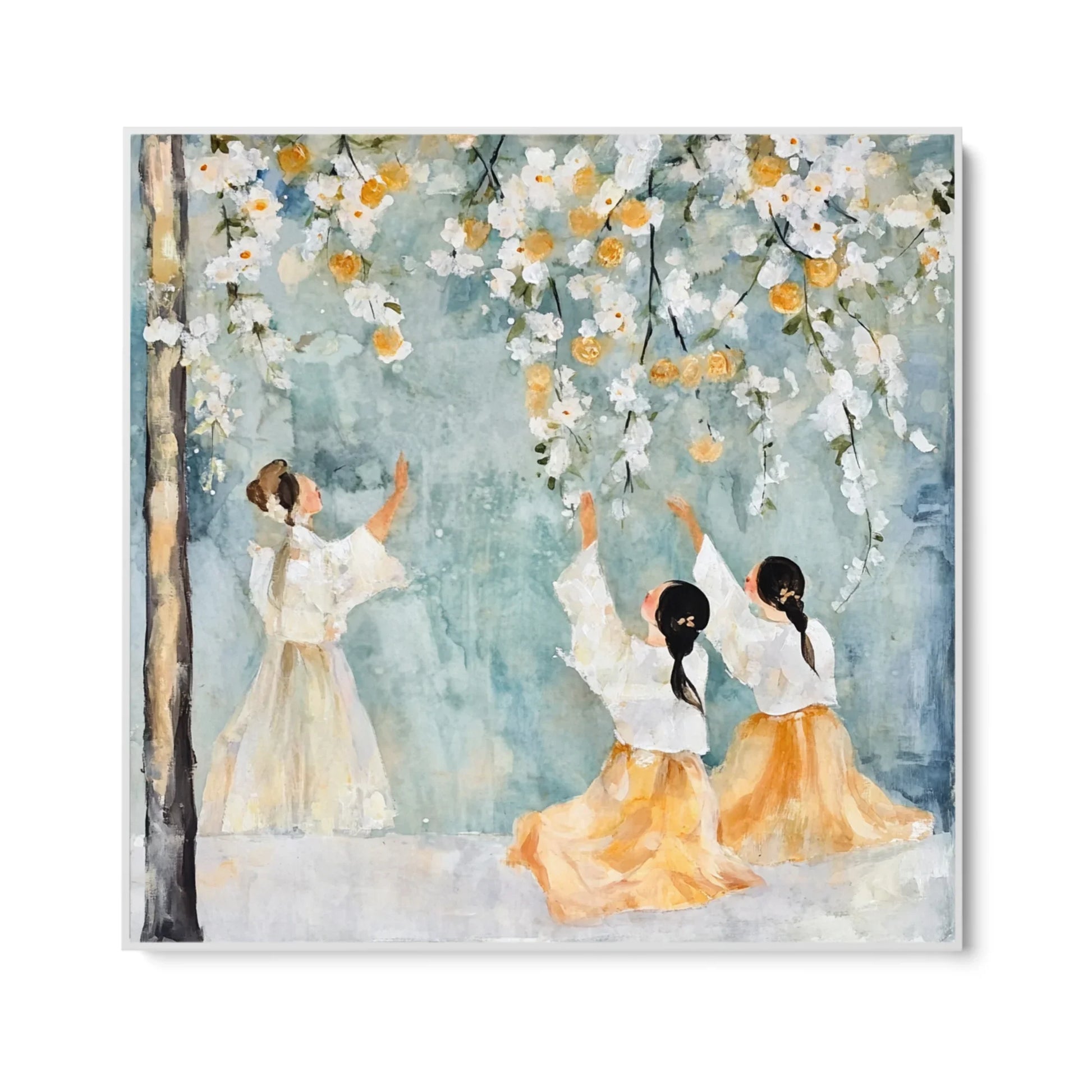 Quadro Stampa su Tela Festa dei Petali - CupidoDesign