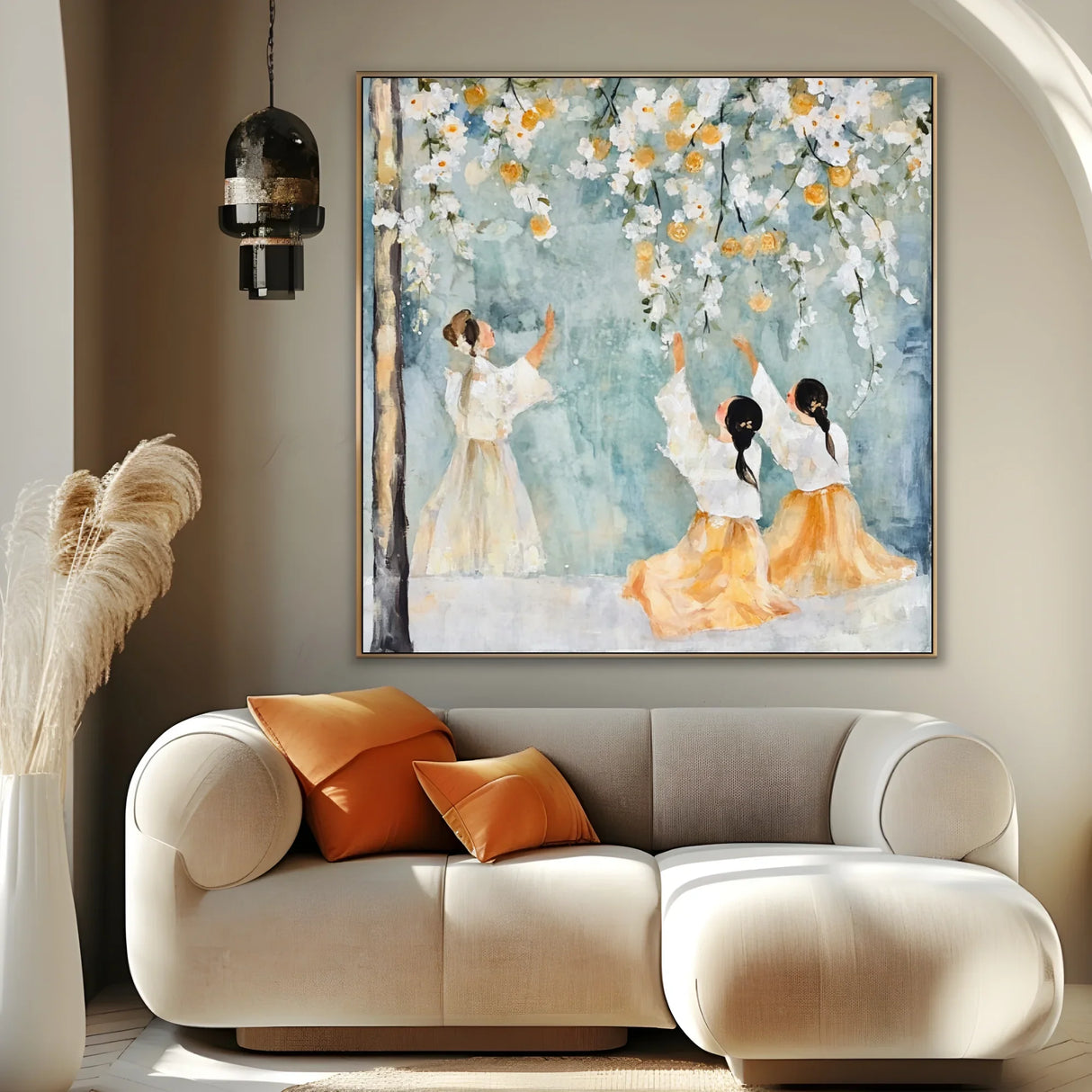 Quadro Stampa su Tela Festa dei Petali - CupidoDesign