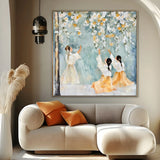 Quadro Stampa su Tela Festa dei Petali - CupidoDesign