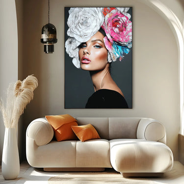 Quadro Stampa su Tela Fiamma Chiara - CupidoDesign