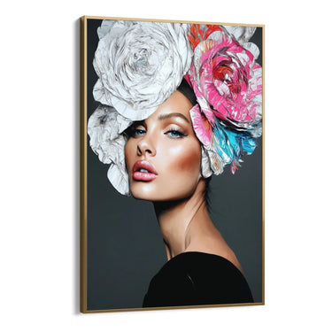 Quadro Stampa su Tela Fiamma Chiara - CupidoDesign